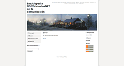 Desktop Screenshot of enciclopedia.komunicacion.com.ar